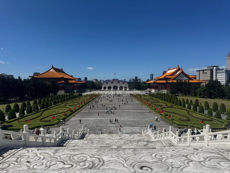 Photo from Chiang Kai-shek Memorial Hall, Taipei